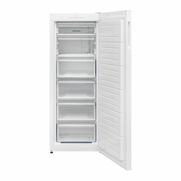 Congelator Heinner HFF-V188E++, 188 l, 6 sertare, Clasa E, Control mecanic, H 145.5 cm, Alb [2]