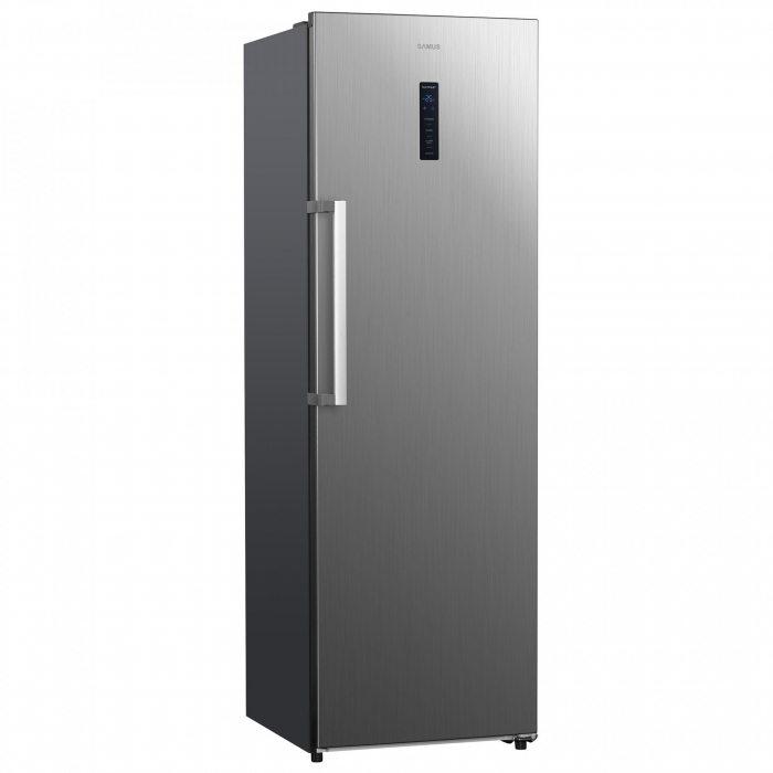 Congelator Samus SCXE346NFE, 274 litri, Full No Frost, clasa E, inaltime 185 cm, Multi Air Flow, compartiment Jumbo Box, afisaj LED, iluminare LED, Argintiu [2]