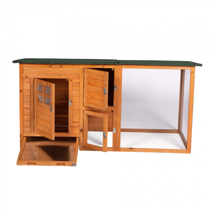 Cotet (tarc) pentru pasari Micul Fermier 1.6x0.75x0.8m, lemn GF-2342 [4]