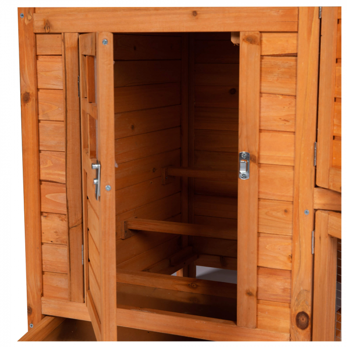 Cotet (tarc) pentru pasari Micul Fermier 1.6x0.75x0.8m, lemn GF-2342 [5]
