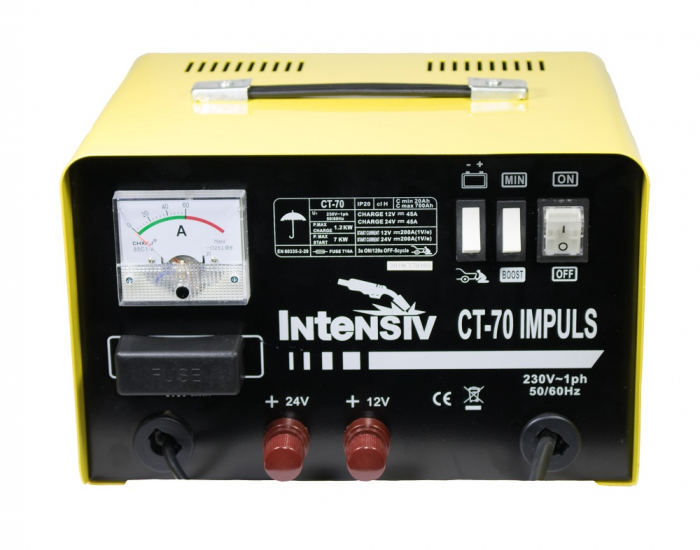 Robot si redresor auto INTENSIV CT 70 IMPULS, 12/24 V, 700 Ah [3]