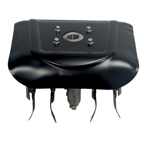 Cultivator pentru motocoasa cu aparatoare, 28mm X 9 dinti, compatibil cu motocoasele Micul Fermier, Detoolz, Procraft, Baikal, Moghilev, Elefant, Yamamoto, Kratos, Partner, Fermer [3]