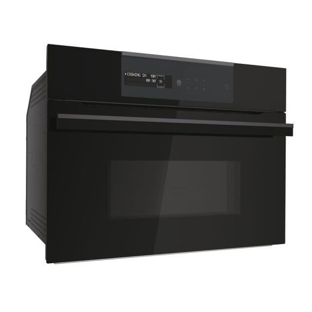 Cuptor compact incorporabil Haier, 33703272 Electric, 34 l, Curatare hidrolitica, Clasa A++, Grill, Interfata I-Message, Negru [2]