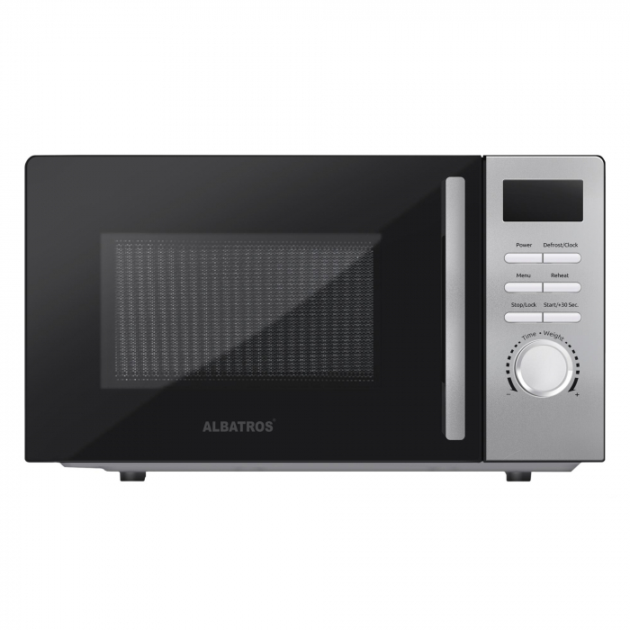 Cuptor cu microunde Albatros MWA-20D4B, Digital, Capacitate 20 L, Putere 700W, 8 programe de preparare [2]
