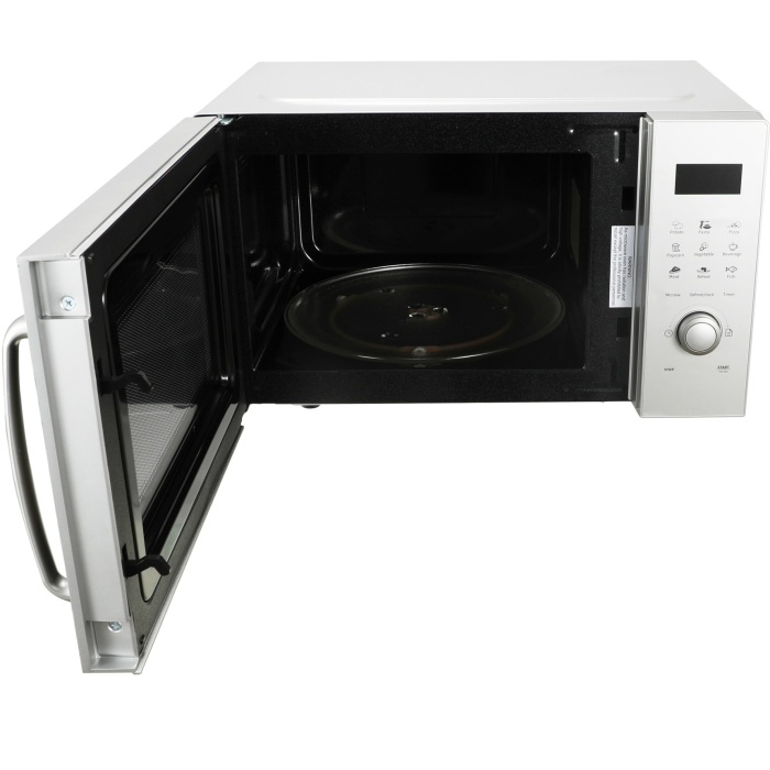 Cuptor cu microunde Daewoo, control digital, 23 litri, 800 W, display LED, 8 programe predefinite, 10 niveluri putere, farfurie interioara: 28.5 cm, cavitate interioara vopsita gri, functie ceas, prog [4]