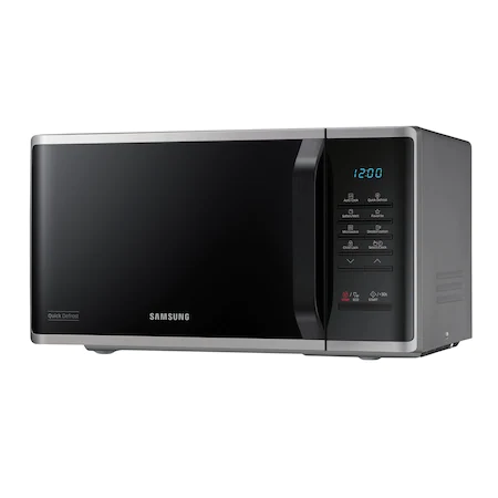 Cuptor cu microunde Samsung, 23l, 800W, Quick Defrost, Interior ceramic, Argintiu [3]