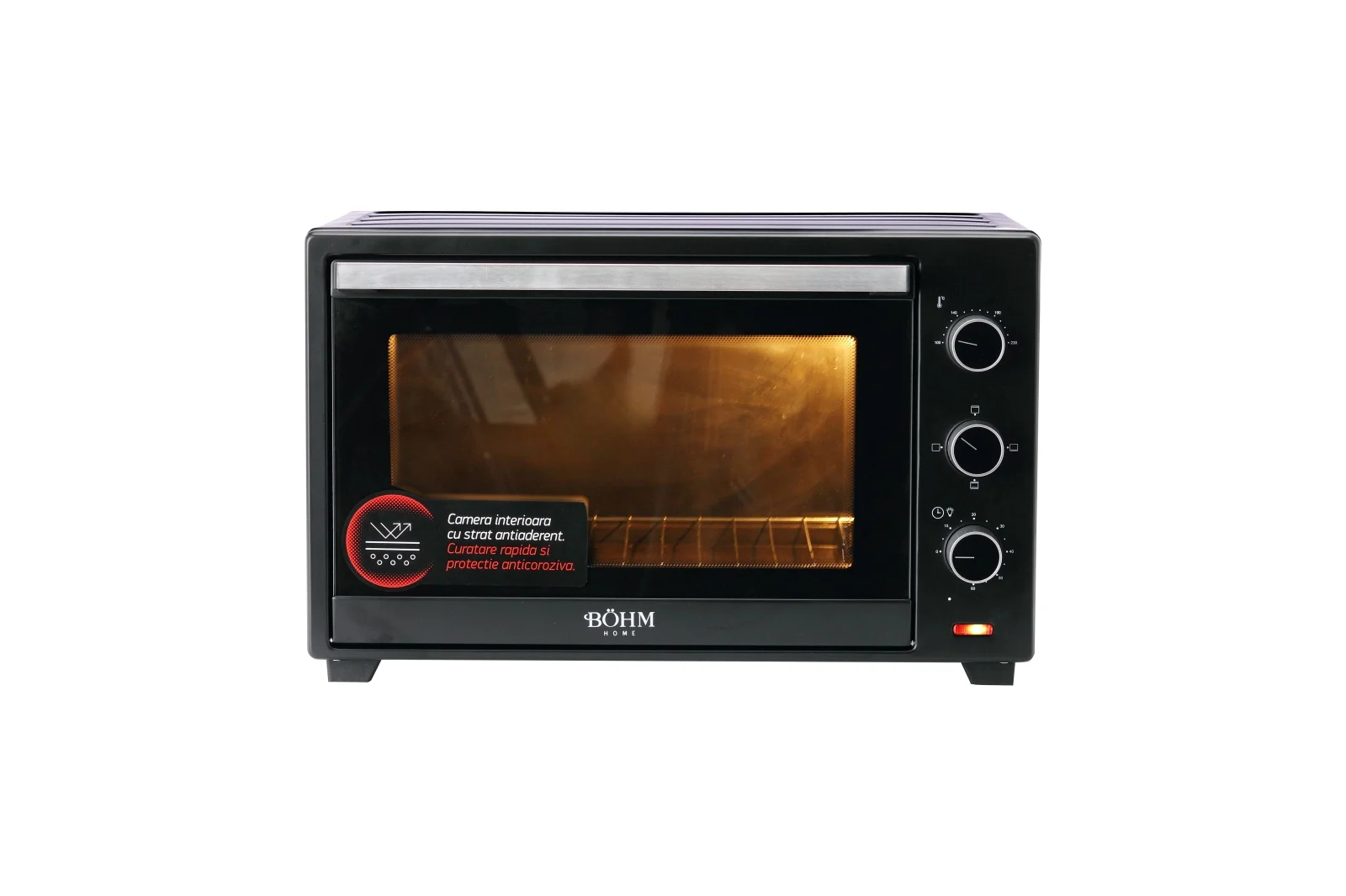 Cuptor Electric 38 L, BÖHM BC38B3-L, 1600 W, Timer, 100–230°C [3]