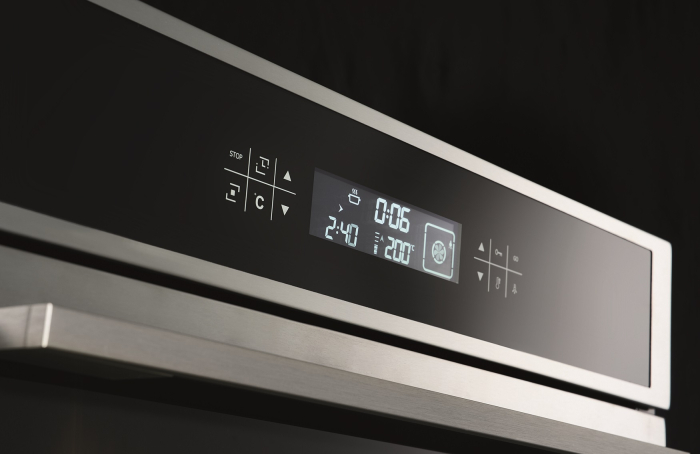 Cuptor electric Pyramis 731075 TC Inox – 11 funcții, clasa A, volum 73L, full-touch control, Soft Close, indicator căldură reziduală, Turbo Fan, finisaj inox antiamprentă și sticlă neagră [3]