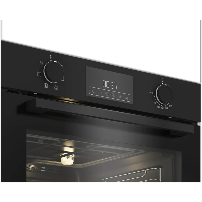 Cuptor incorporabil Arctic ARVI1130BC, Electric, 71 l, Autocuratare catalitica, Timer, Aqua Drop Clean, Touch & knob control, Clasa A, Negru [4]