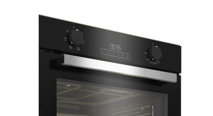Cuptor incorporabil Arctic ARVIE1430BM, Electric, 71 l, Autocuratarea catalica, Timer digital, Grill, Clasa A, Negru [5]