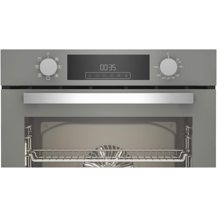Cuptor incorporabil Arctic ARVIE1430MGM, Electric, 71 l, Autocuratarea catalitica, AeroCooking, Control touch, Clasa A, Manhattan Grey [4]