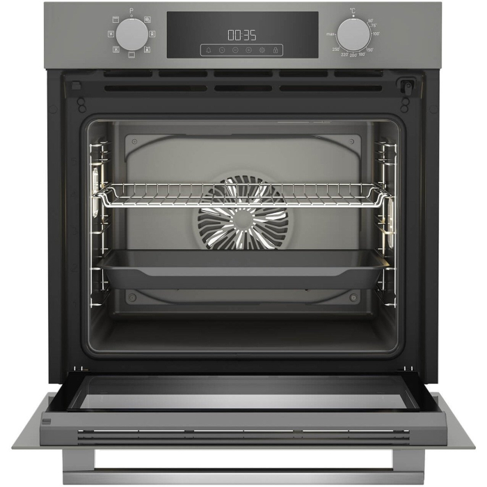 Cuptor incorporabil Arctic ARVIE1430MGM, Electric, 71 l, Autocuratarea catalitica, AeroCooking, Control touch, Clasa A, Manhattan Grey [2]