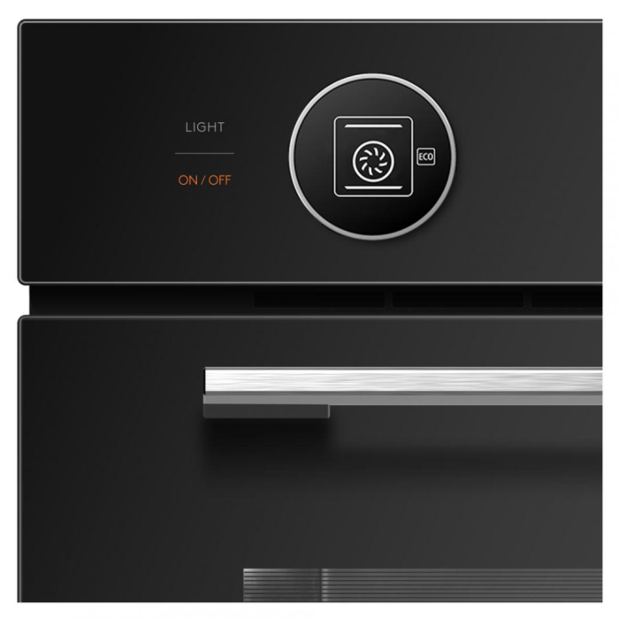 Cuptor incorporabil Heinner HBO-M7210GCDRC-GBK, 72L, 10 Functii, Clasa A+, Timer digital, Grill, Ventilatie, Functie dezghetare, Iluminare, Blocare display, Autocuratare catalica,Geam dublu, Negru [5]