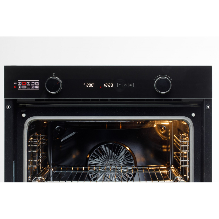 Cuptor incorporabil LDK 1073BK PREMIUM, Clasa A, Capacitate 73 l, 10 functii, 4 tavi, Grill, Dezghetare, Timer, Iluminare cuptor, temperatura reglabila pana la 300°C, Negru [4]