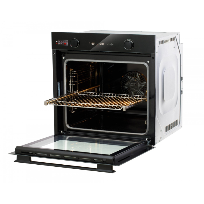Cuptor incorporabil LDK 1073BK PREMIUM, Clasa A, Capacitate 73 l, 10 functii, 4 tavi, Grill, Dezghetare, Timer, Iluminare cuptor, temperatura reglabila pana la 300°C, Negru [3]