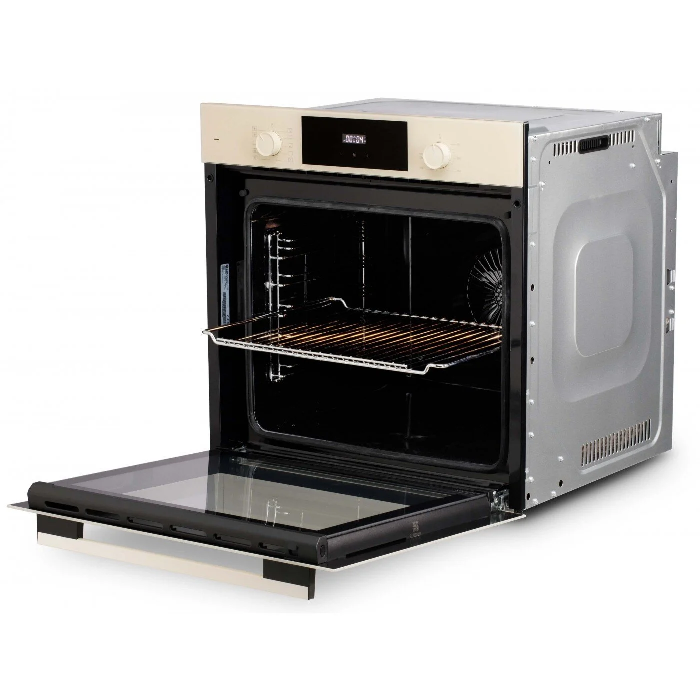 Cuptor incorporabil LDK 1073DC, Clasa A, Capacitate 73 l, 10 functii, Grill, Dezghetare, Timer, Iluminare cuptor, Crem [3]