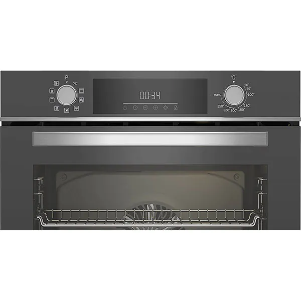 Cuptor incorporabil multifunctional Beko, 72l, Clasa A+, 9 functii de gatire, AEROperfect, 3D Cooking, LED display, autocuratare catalitica, functie curatare SteamShine, Sticla Zara Grey [3]