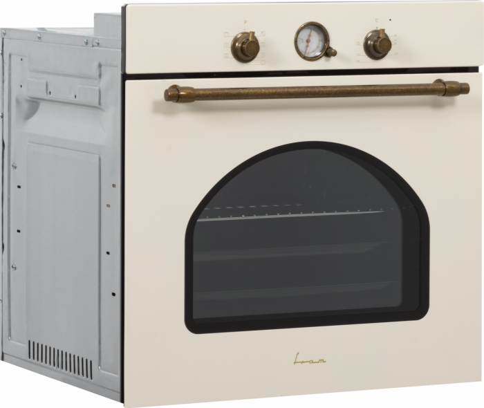 Cuptor incorporabil rustic Fram FBO-S607GCAR-RBG, 60 l, 7 functii, Display analog, Bej [2]