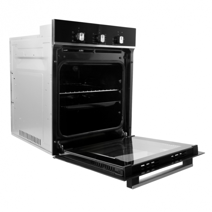 Cuptor incorporabil Samus SC457GTBV, clasa energetica A, 6 functii, grill, ventilatie, timer mecanic, 1900 W, Negru [2]