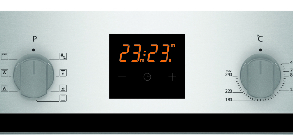Cuptor incorporabil Samus SC617EXV, clasa energetica A, 6 functii, grill, ventilator, timer, afisaj LCD, 2200 W, Argintiu [4]