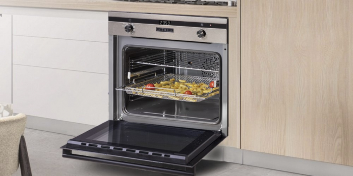 Cuptor electric incorporabil Tornado Eclipse, 73 l, soft close, 9 functii, Clasa A, Dark Inox [2]
