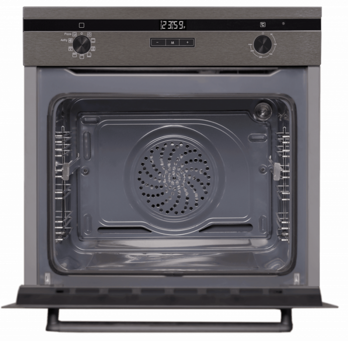 Cuptor electric incorporabil Tornado Eclipse, 73 l, soft close, 9 functii, Clasa A, Dark Inox [7]
