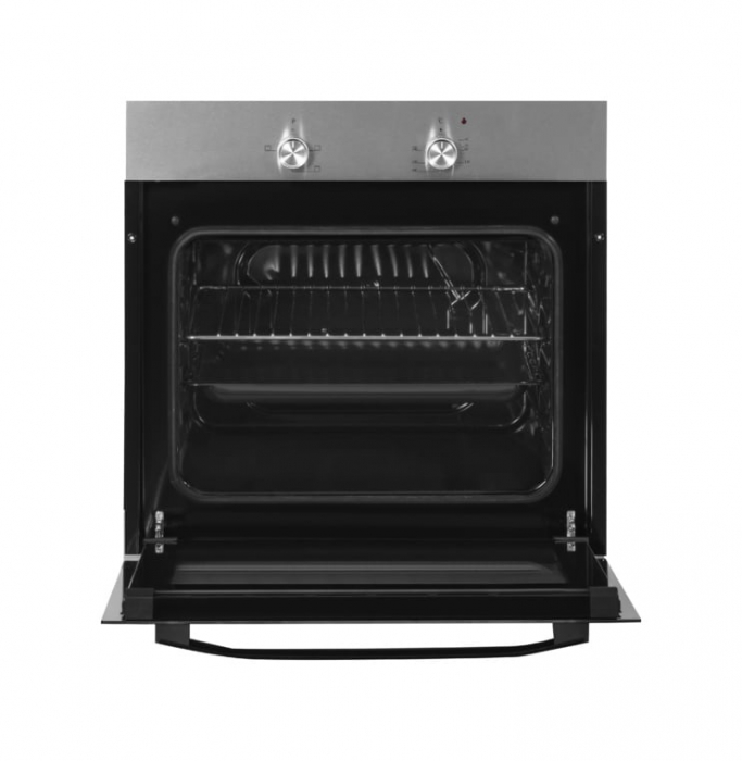 Cuptor incorporabil VIVAX BO-624MH X, Electric, Clasa A, 62L, Trei programe, Grill, Temperatura ajustabila, 2200W, Lumina, Ventilatie tangentiala de racire, Sticla neagra [4]