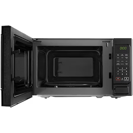 Cuptor microunde digital Toshiba, volum 20L, 800W, 6 functii gatire presetate, 11 niveluri putere, Timer, Afisare ceas, iluminare LED, functie blocare copii, Negru [2]