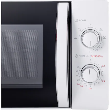 Cuptor microunde Toshiba, volum 20L, control mecanic, 700W, 5 niveluri putere, functie grill, iluminare LED, decongelare, alb [4]