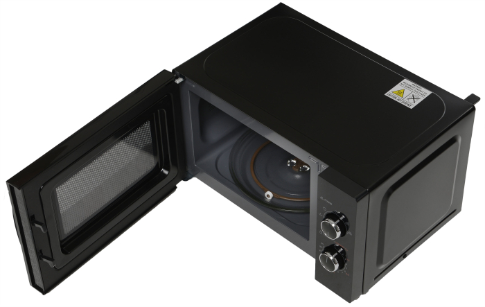 Cuptor microunde Toshiba, volum 20L, control mecanic, 800W, 5 niveluri putere, iluminare LED, negru [4]