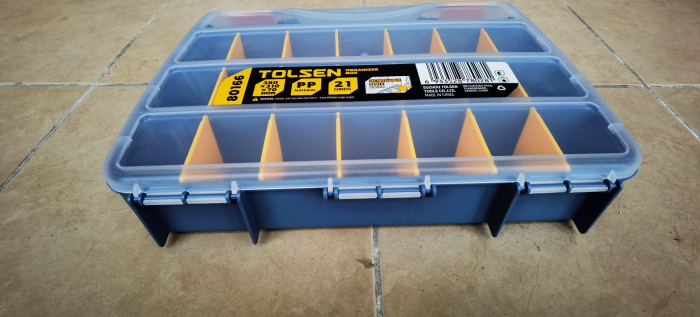 Cutie organizator pentru depozitare scule, 15 grile [4]