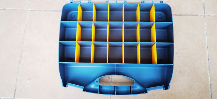 Cutie organizator pentru depozitare scule, 15 grile [5]