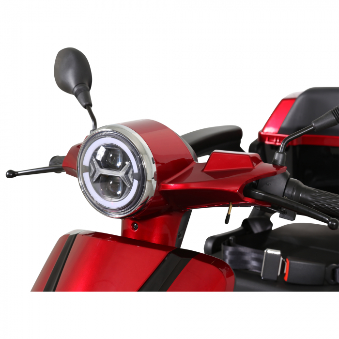 Cvadriciclu electric Samus Arizona 4R1 1000W 60V 20Ah Autonomie 50 km 3 viteze Rosu [10]
