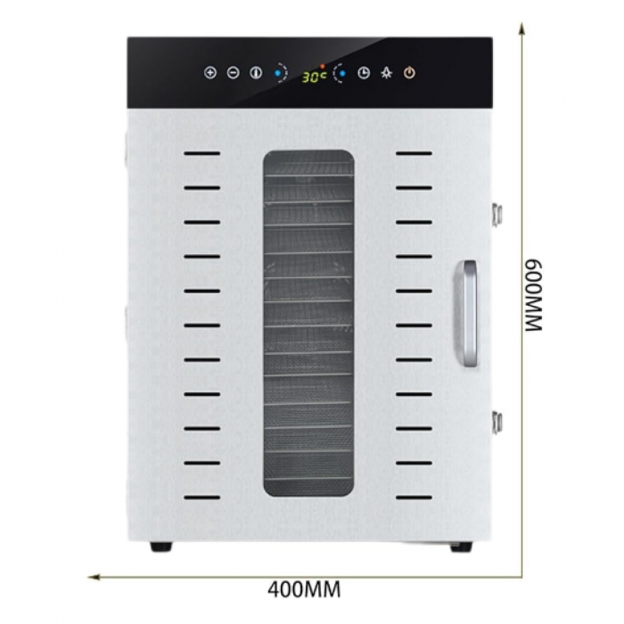 Deshidrator universal pentru alimente, 16 tavi, Inox alimentar, model FD-16 [2]