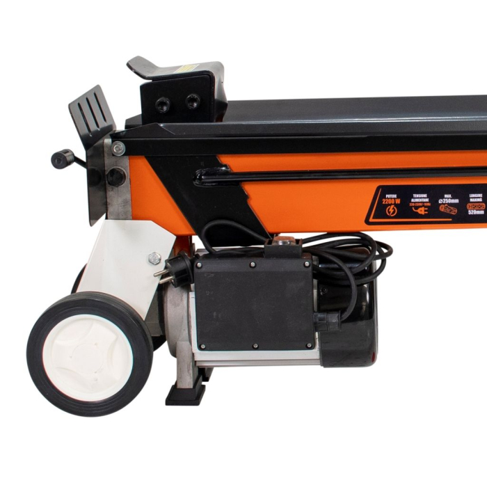 Despicator de lemne electric RURIS DL600, 6 tone, 2200W, 230V, diametru despicare 50-250 mm, lungime 520 mm, rezervor hidraulic 3L, roți transport [4]