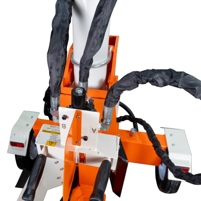 Despicator de lemne hidraulic RURIS DLVH2200, motor Ducar 7 CP, forță 22 tone, lungime despicare 650 mm, rezervor hidraulic 20L [8]