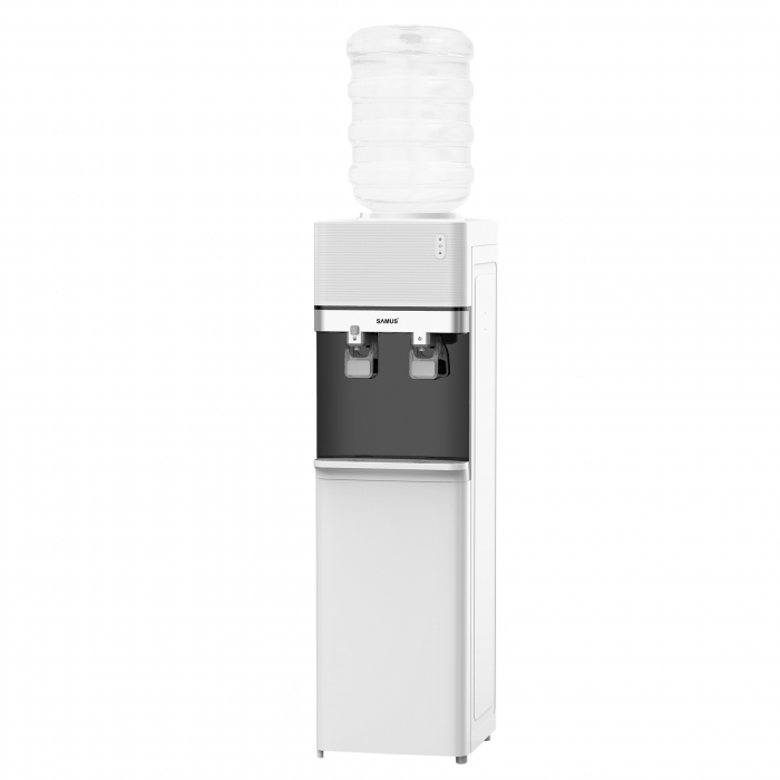 Dozator apa Samus WDST-251CW, putere incalzire 500 W, debit maxim apa calda: 5 litri/h, compresor pentru racire, siguranta copii, Alb [3]