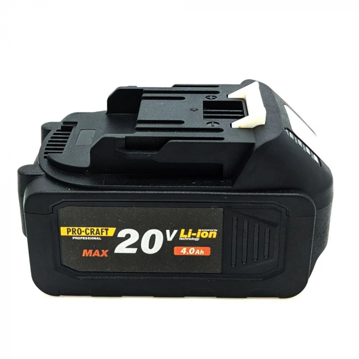Drujba cu acumulator Procraft PCA/2 40Li, Li-ion, 40 V, 4.0 Ah, 11000 rotatii [2]