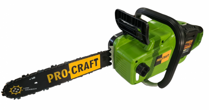 Drujba cu acumulator Procraft PCA/2 40Li, Li-ion, 40 V, 4.0 Ah, 11000 rotatii [7]