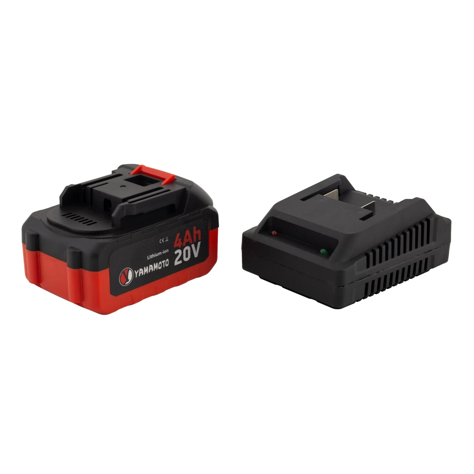 Drujbă Electrică pe Acumulator YM.126 Yamamoto – Motor Brushless, Lățime Lamei 14'', Acumulator 20V/4.0Ah, Întinzător Lanț Auto-Tensionat, Încărcător Inclus [9]