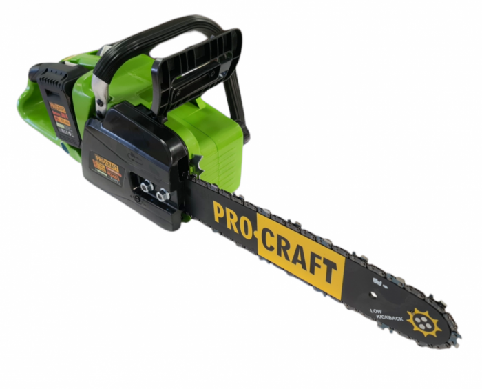 Drujba pe acumulator Procraft PCA/2 40Li, Li-ion, 40 V, 4.0 Ah, 11000 rotatii, Brushless [1]