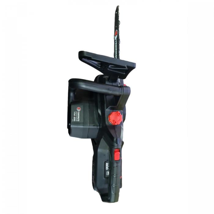 Drujbă Electrică pe Acumulator YM.126 Yamamoto – Motor Brushless, Lățime Lamei 14'', Acumulator 20V/4.0Ah, Întinzător Lanț Auto-Tensionat, Încărcător Inclus [5]