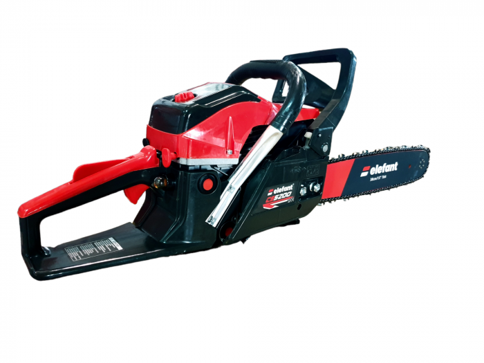 Drujba pe benzina Elefant CS5200, 4.8 kw, 6.4 cp, 3400rpm, 52cm, 1 lama + 1 lant 38 cm [3]