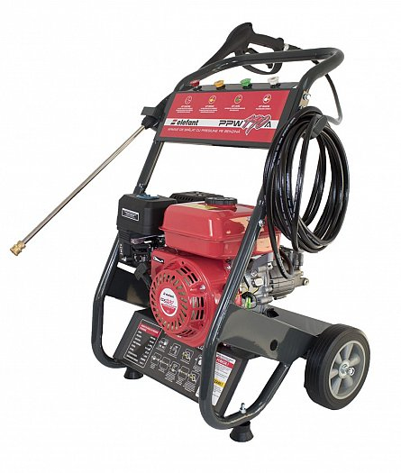 Aparat de spalat cu presiune pe benzina Elefant PPW 190A, 6.5 CP, 165 bari, 3600 rpm, Accesorii [6]