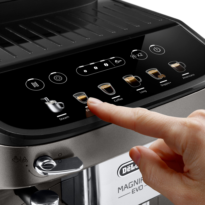 Espressor automat De'Longhi Magnifica Evo ECAM290.42.TB, Rasnita cu 13 setari, 1,8l, 15 bar, 1450W, Negru [2]