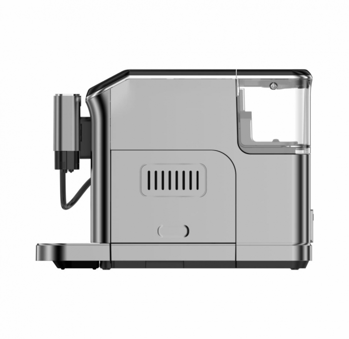 Espressor automat Heinner Genesis HEMA-D20DGREY, 1350W, 20 bar, recipient lapte, capacitate rezervor apa 1.5L, capacitate compartiment boabe 190g, Gri [4]