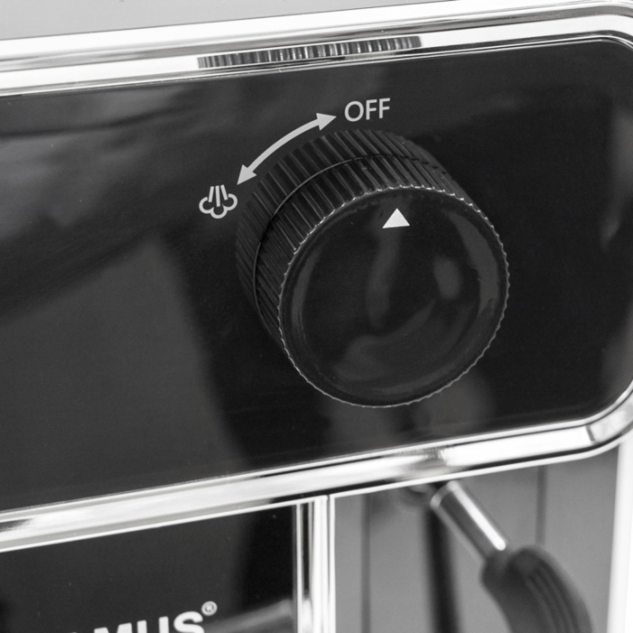 Espressor cafea Samus Automatico, automat, rasnita incorporata, cafea boabe,, 5 nivele de macinare, sistem cappuccino, oprire automata, protectie supraincalzire, Negru [7]