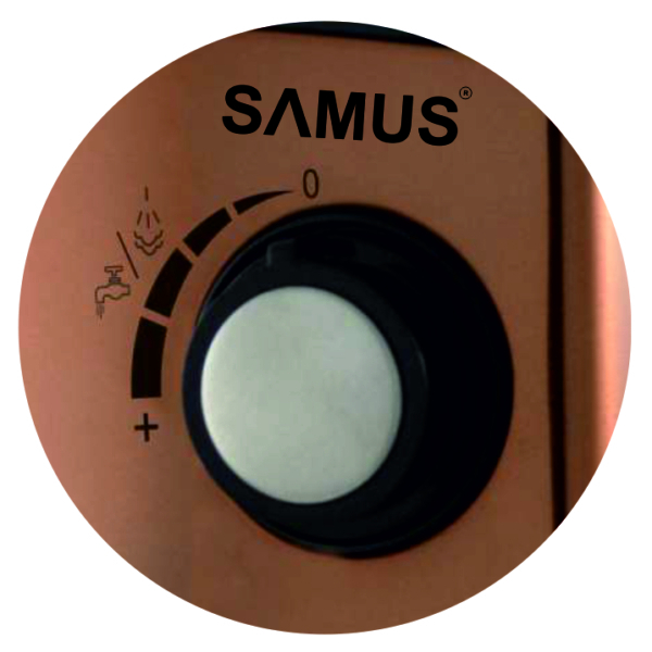 Espressor cafea Samus Espressimo Bronze, cafea macinata, valvă de siguranţă eliberare presiune, capacitate 1.6 l, Bronz cu negru [4]