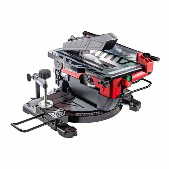 Ferastrau circular 2 functii semi-stationar si de masa ø210mm 1200W RD-MS10 Raider Power Tools [4]