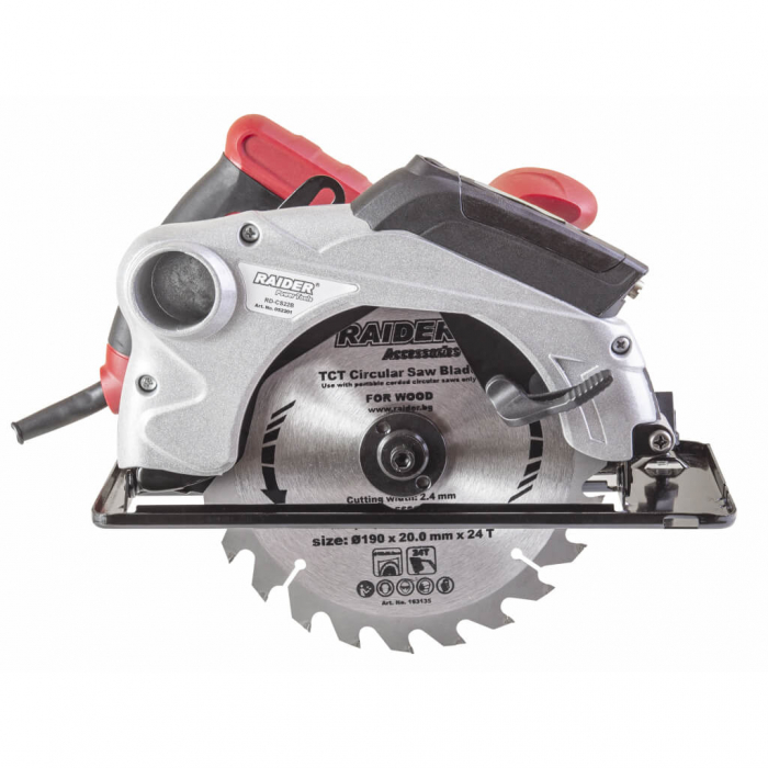 Ferastrau circular de mana ø190mm 1500W RD-CS22 Raider Power Tools [4]